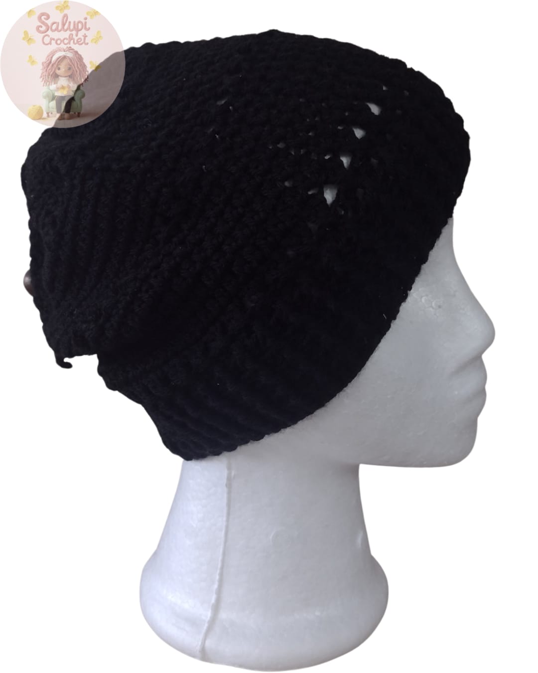 Gorro tejido en crochet